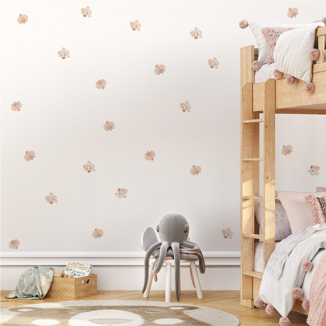 Boho Flowers Nursery Wall Decals - Parker and Olive