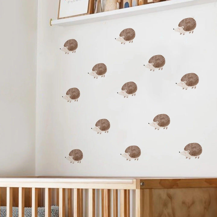 Funlife Wall Art Decals Watercolor Nursery Animals Waterproof Peel & Stick Vinyl Wall Stickers for Baby Kids Room Home Decor - Parker and Olive