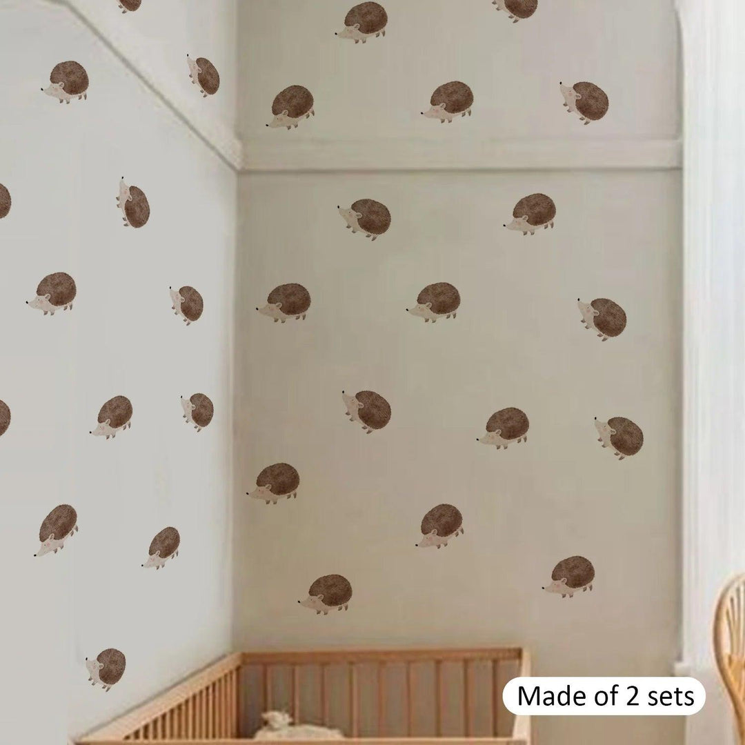 Funlife Wall Art Decals Watercolor Nursery Animals Waterproof Peel & Stick Vinyl Wall Stickers for Baby Kids Room Home Decor - Parker and Olive