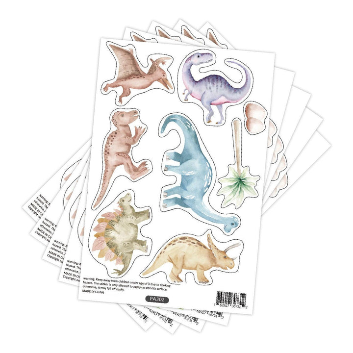 Watercolor Dinosaur Wall Decals - Parker and Olive