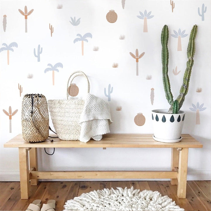 Boho Wall Decal Stickers - Desert Plant - Parker and Olive