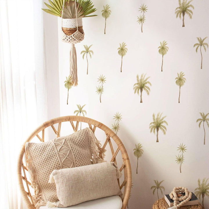 Boho Wall Decal Stickers - Palm Trees - Parker and Olive
