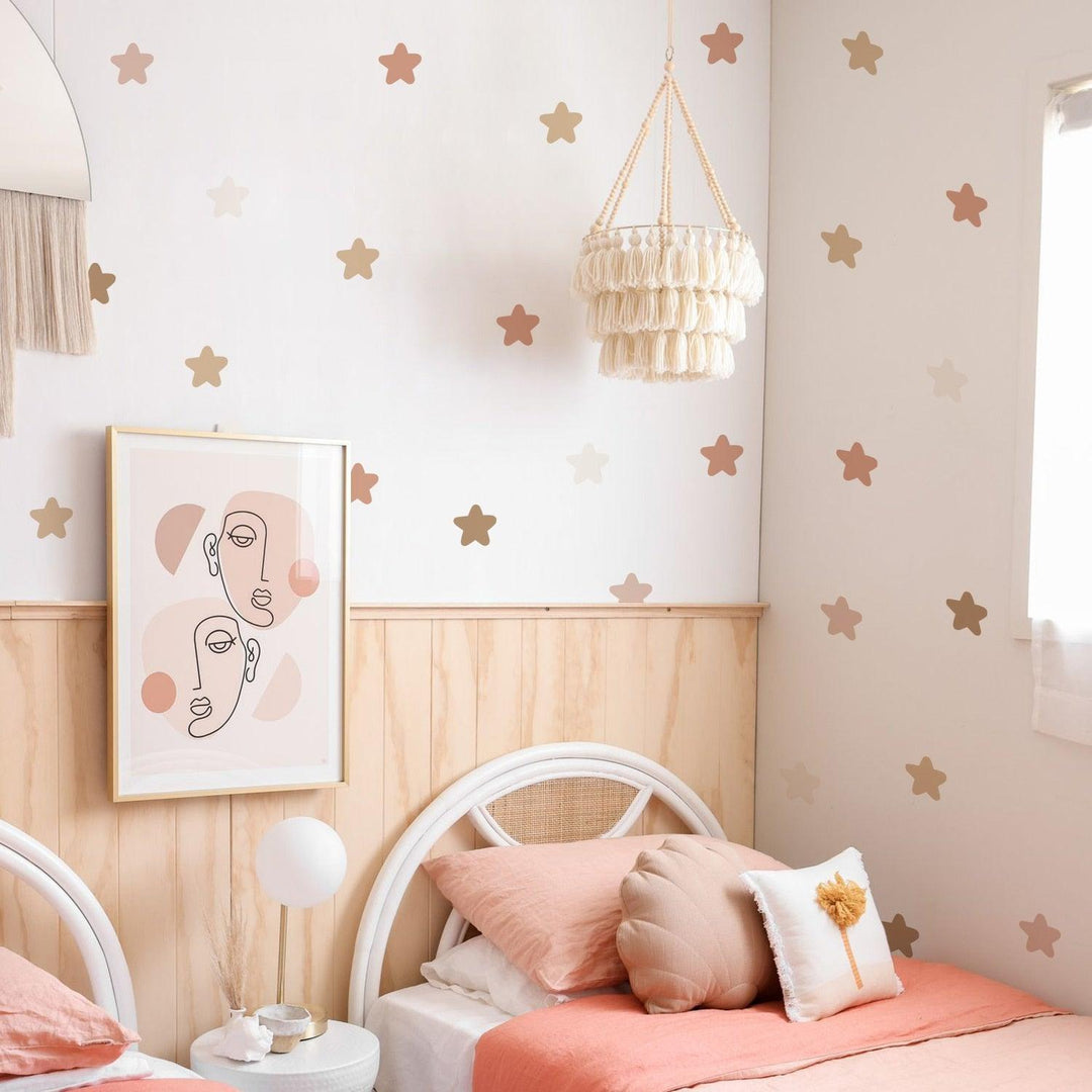 Boho Wall Decal Stickers - Stars - Parker and Olive