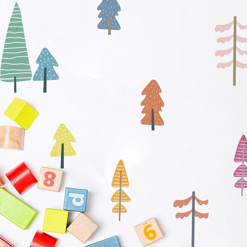 Rainbow Trees Wall Decal Stickers - Parker and Olive