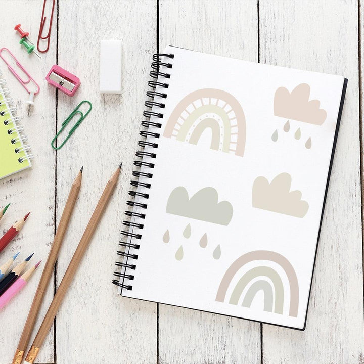 Rainbows and Clouds Wall Decal Stickers - Parker and Olive
