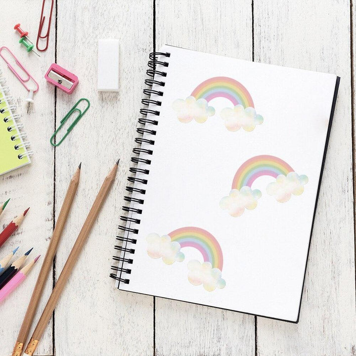 Cartoon Rainbow Wall Decal Stickers - Parker and Olive