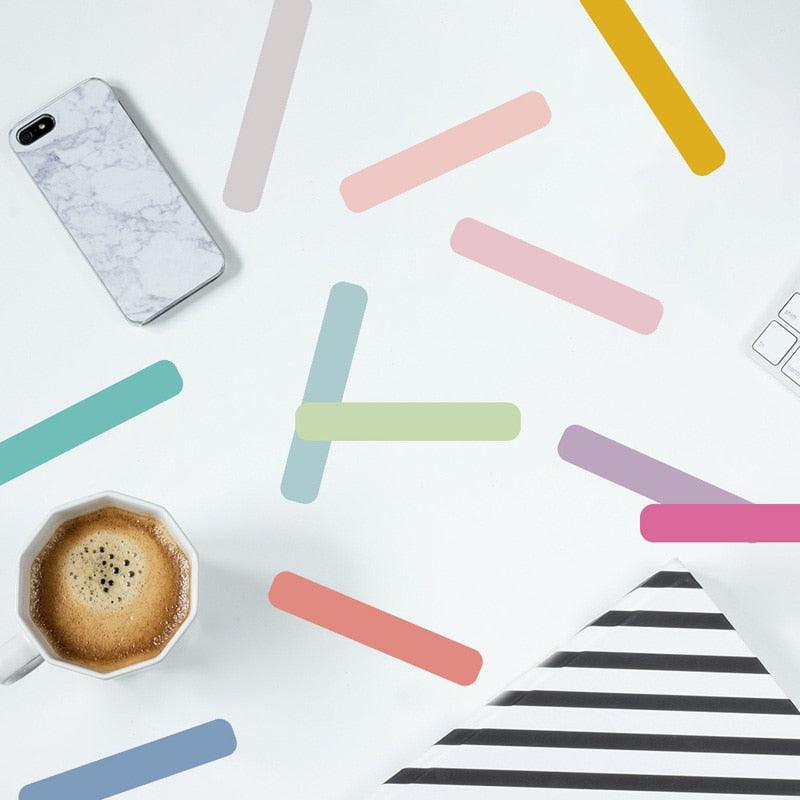 Candy Strip Wall Decal Stickers - Parker and Olive
