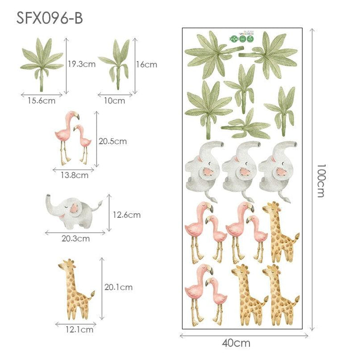 Savanna Wall Decal Stickers - Parker and Olive