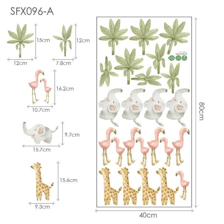 Savanna Wall Decal Stickers - Parker and Olive