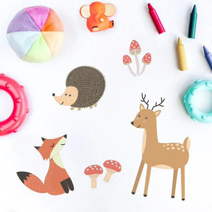 Forest Animal Wall Decal Stickers - Parker and Olive