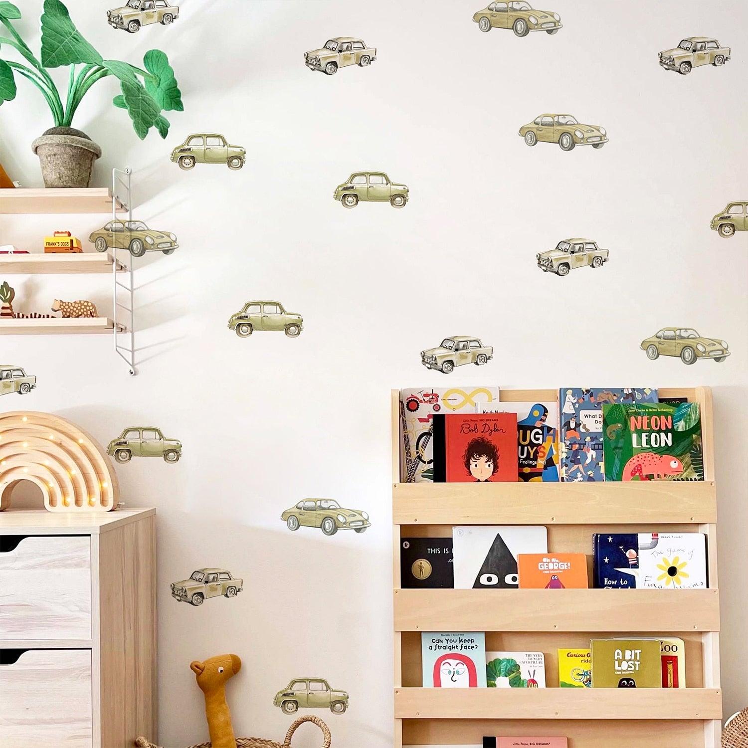 Vintage Car Wall Decal Stickers Home & Nursery Decor Parker and Olive