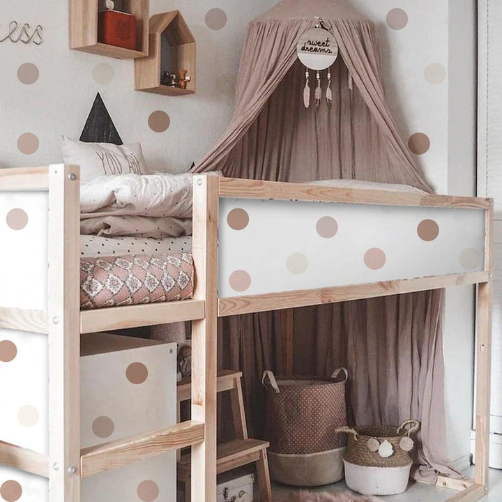 Boho Polka Dots Wall Decal Stickers - Parker and Olive