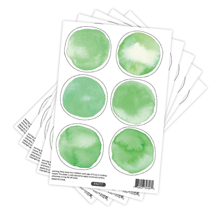 Polka Dot Wall Decal Stickers - Mint Green - Parker and Olive
