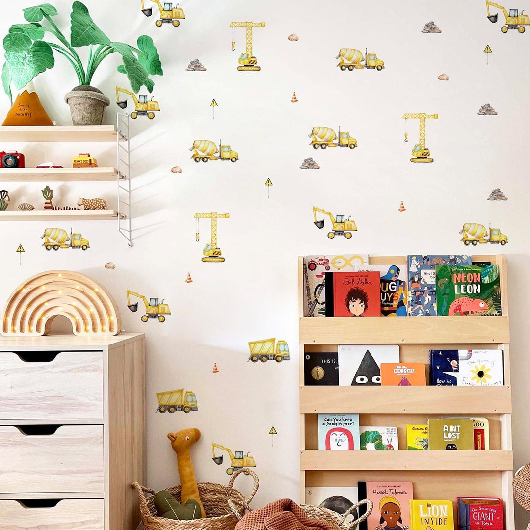Construction Wall Decal Stickers - Parker and Olive