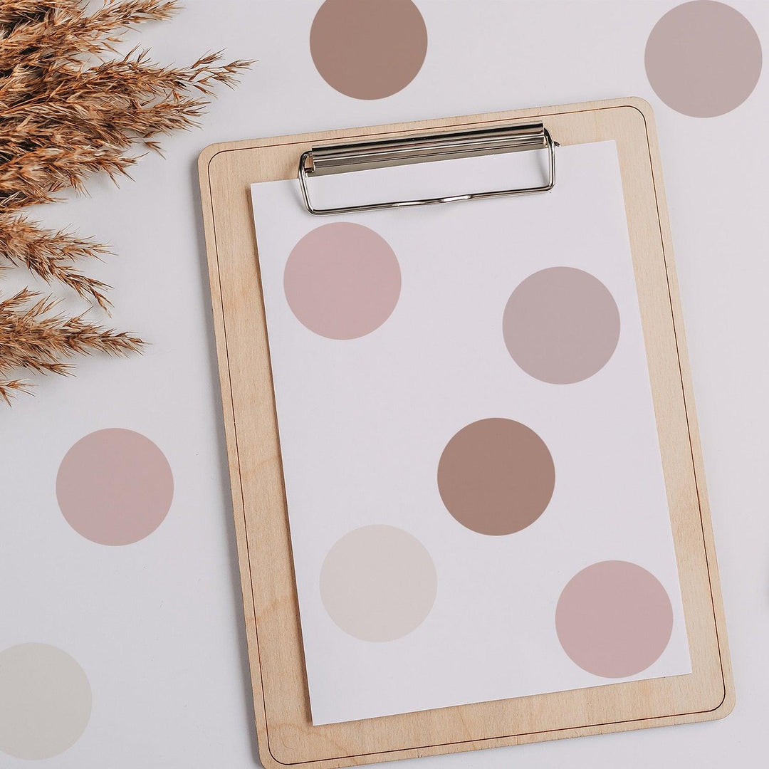 Boho Polka Dots Wall Decal Stickers - Parker and Olive