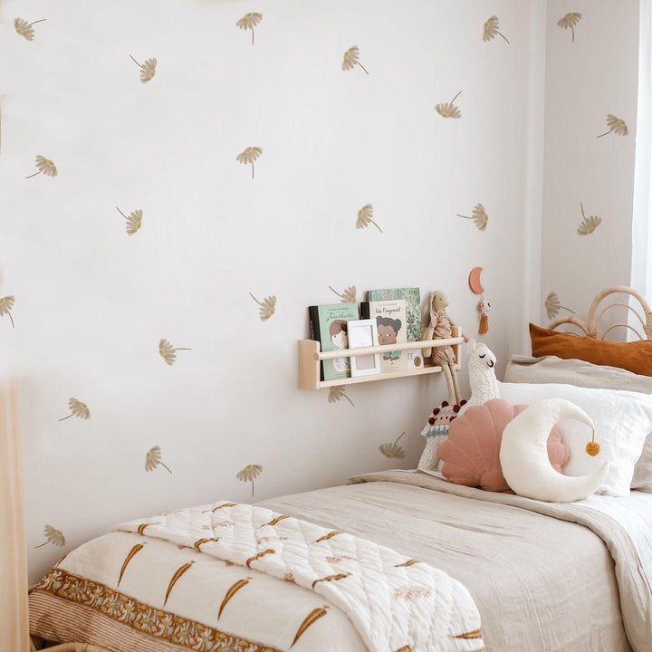 Boho Wall Decal Stickers - Falling Flowers - Parker and Olive