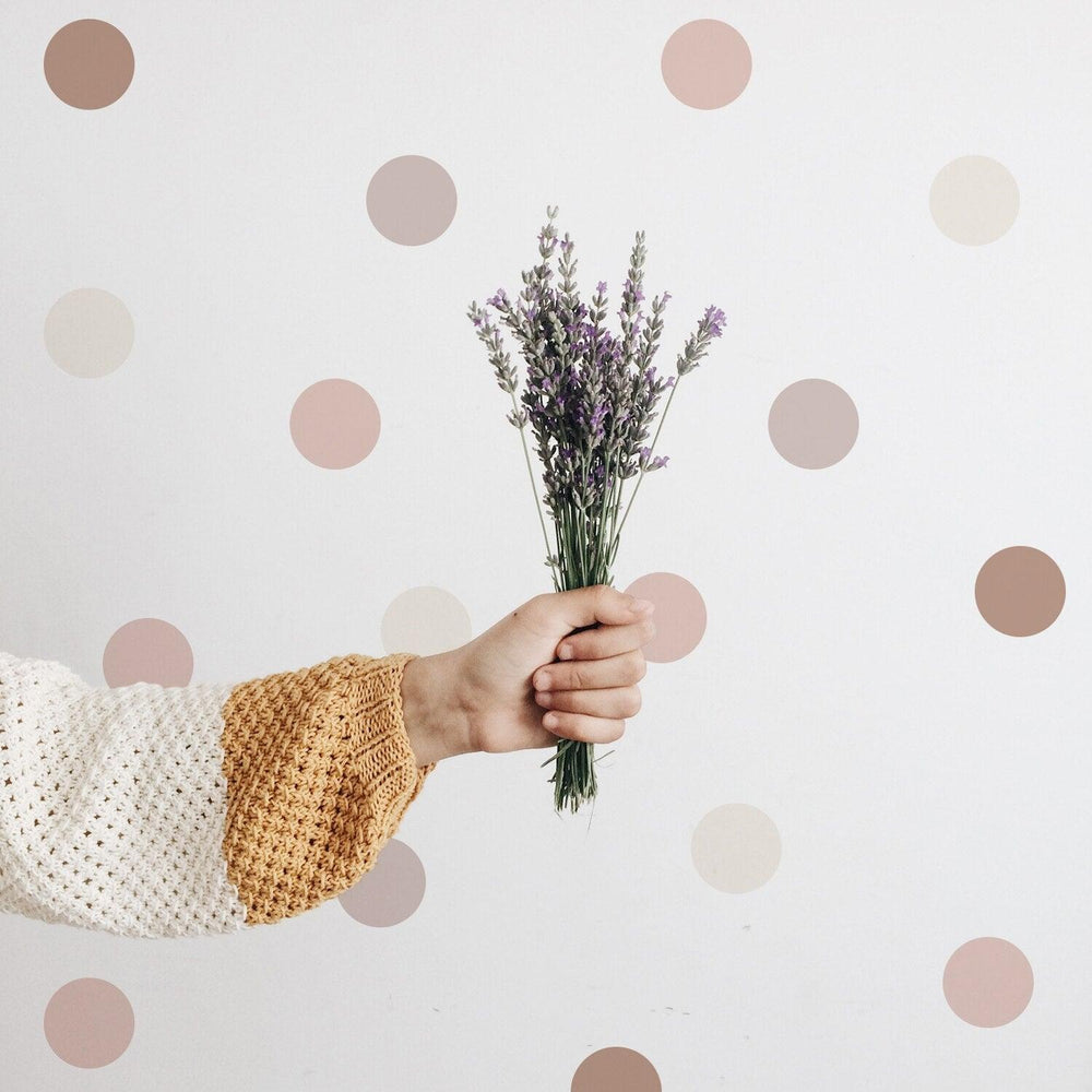 Boho Polka Dots Wall Decal Stickers - Parker and Olive