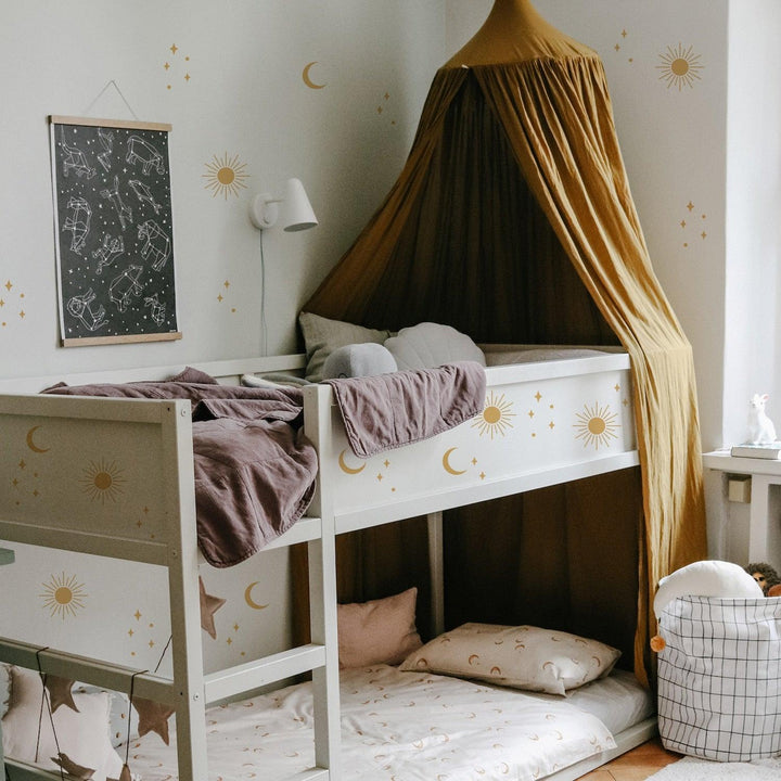 Sun, Moon and Stars Wall Decal Stickers - Parker and Olive