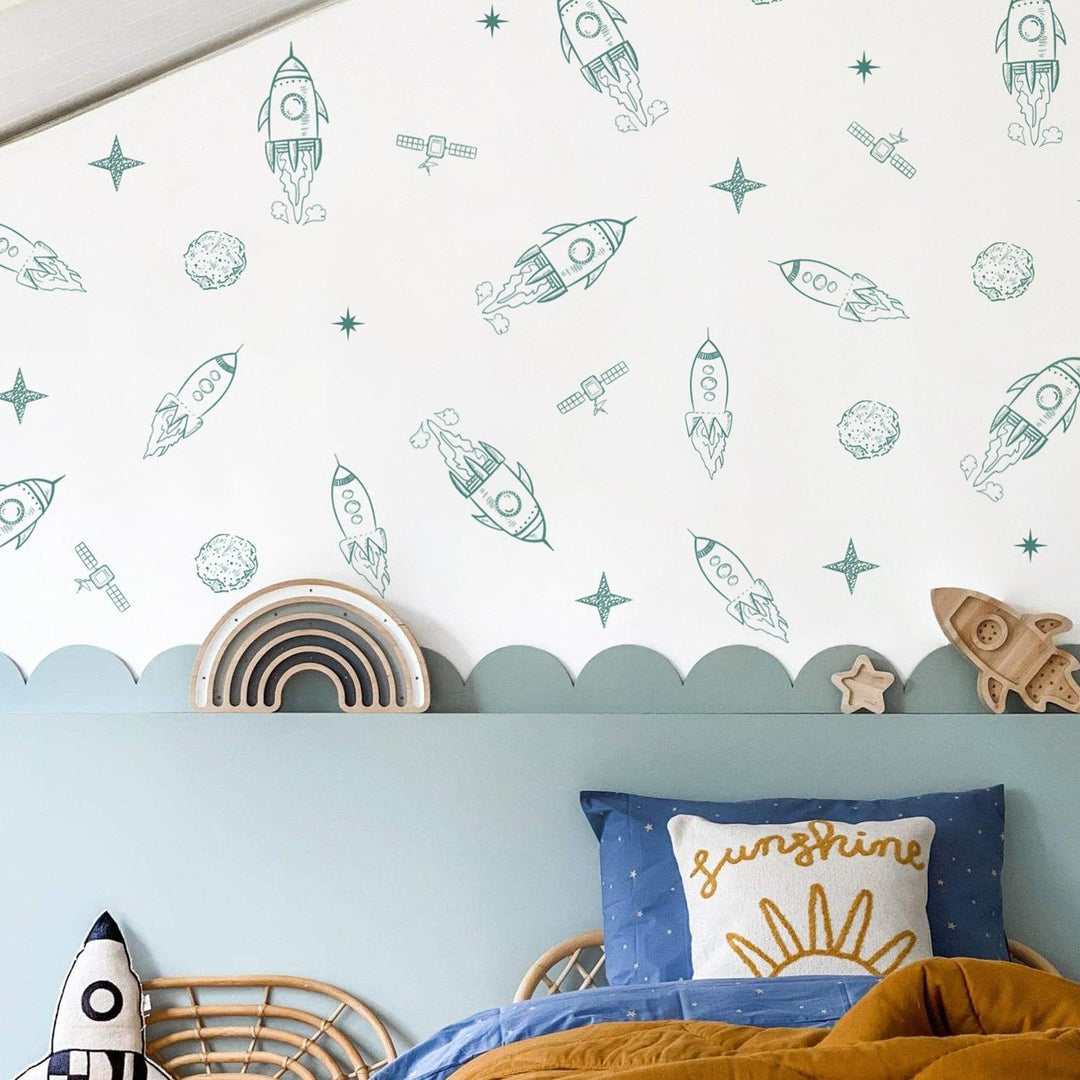 Rocket Wall Decals - Parker and Olive
