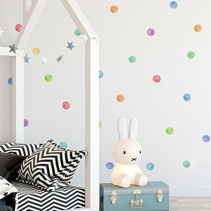 Polka Dot Wall Decal Stickers - Rainbow - Parker and Olive