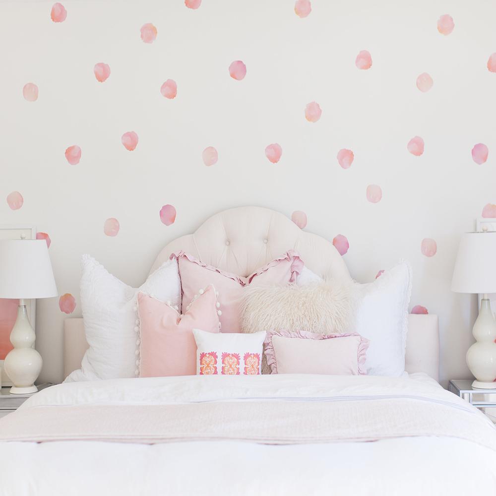 Polka Dot Wall Decal Stickers - Pink - Parker and Olive