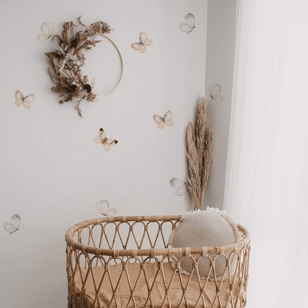 Boho Wall Decal Stickers - Butterfly - Parker and Olive