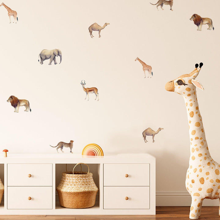 Boho Animals Nursery Wall Decals - Parker and Olive