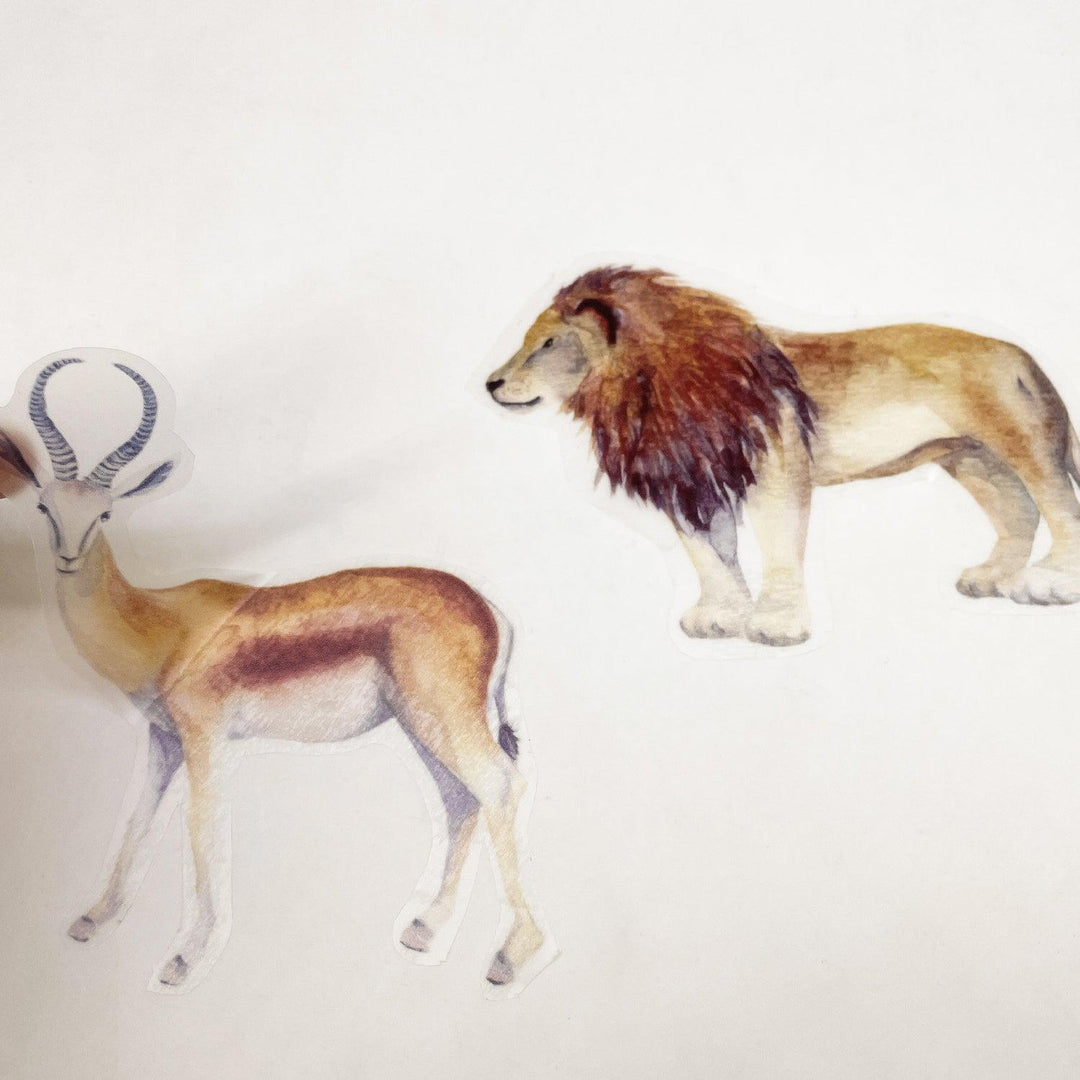 Boho Animals Nursery Wall Decals - Parker and Olive