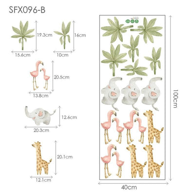 Savanna Wall Decal Stickers - Parker and Olive