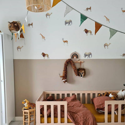 Boho Animals Nursery Wall Decals - Parker and Olive